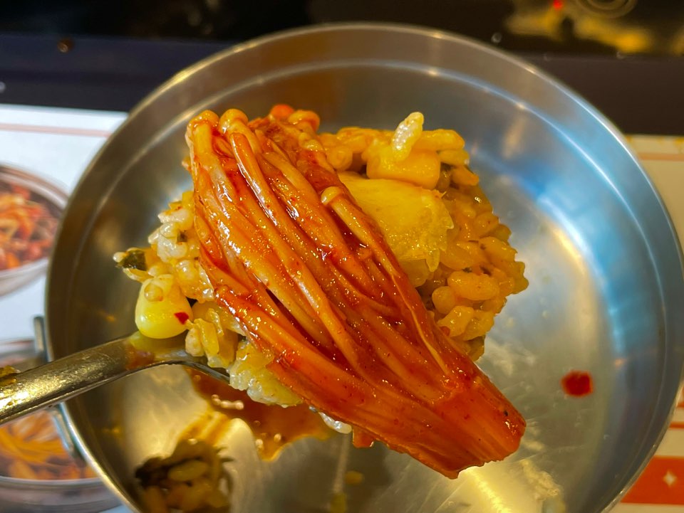 두끼떡볶이 울산구영점 볶음밥
